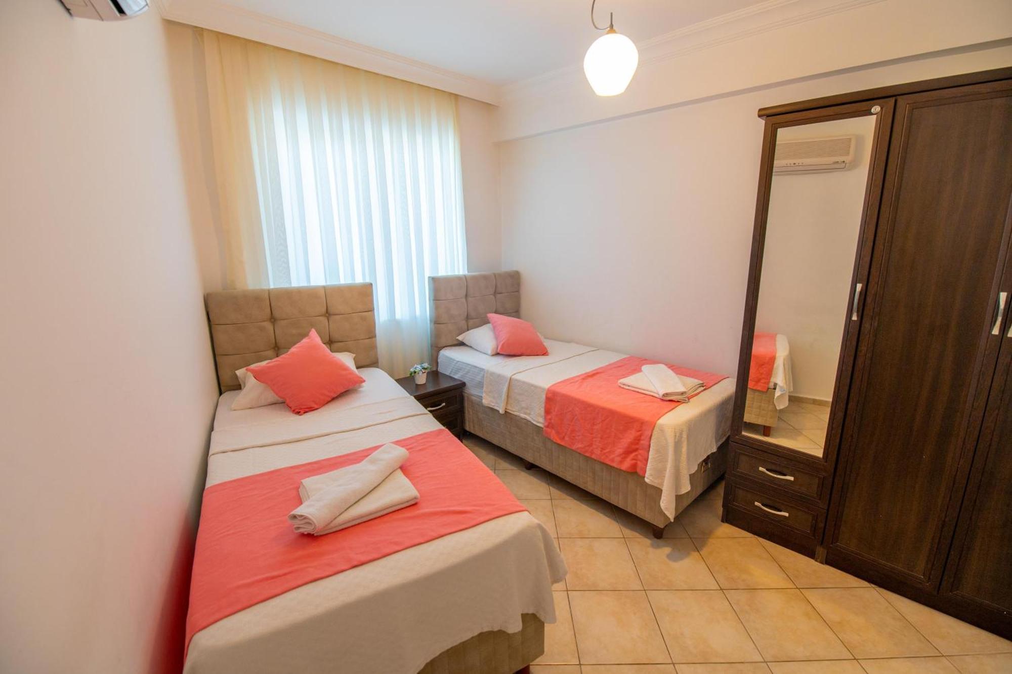 ซันเซ็ท บีช วิลลา แอนด์ อพาร์ตเมนท์ Aparthotel เฟทิเย ภายนอก รูปภาพ
