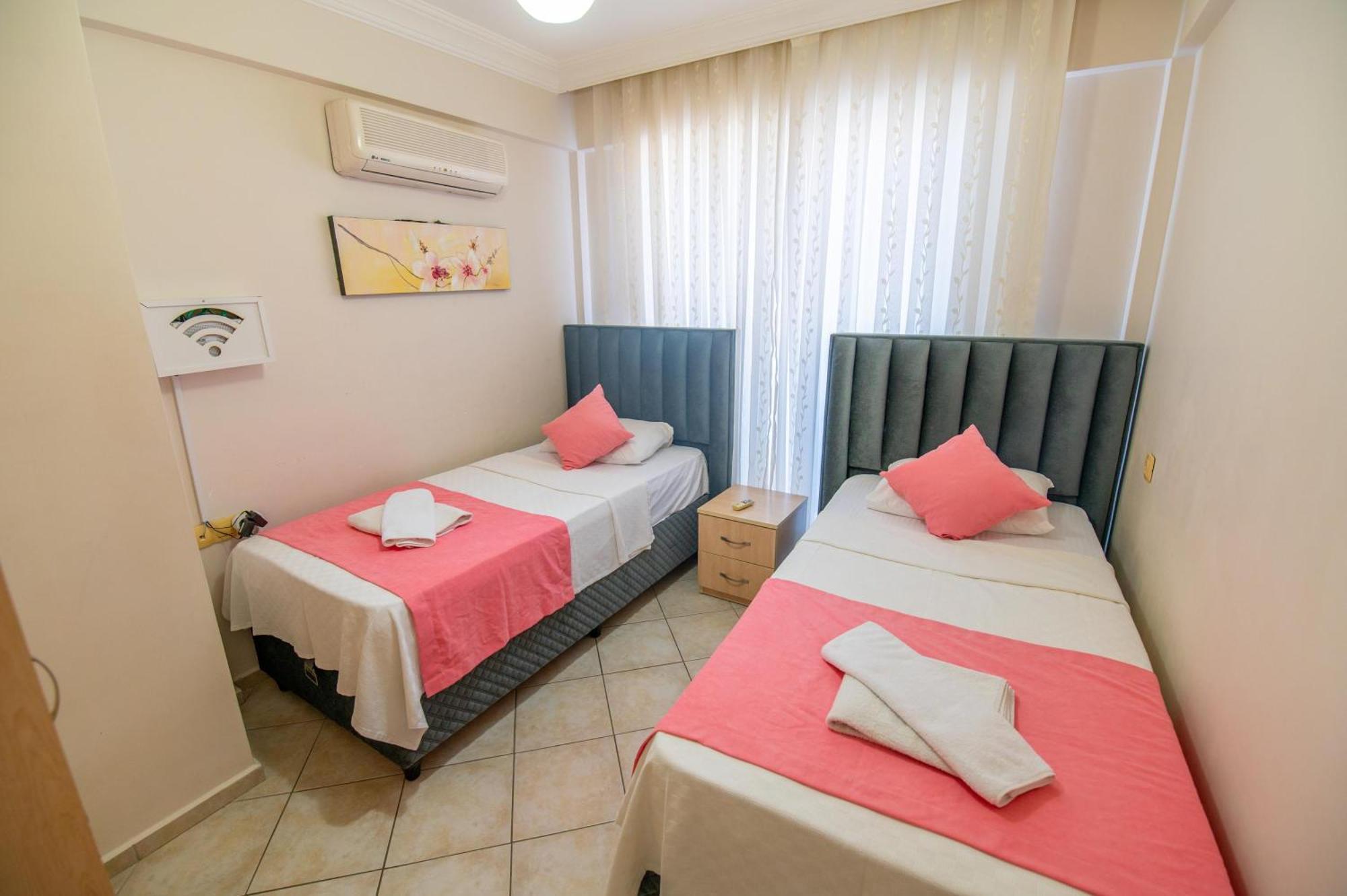 ซันเซ็ท บีช วิลลา แอนด์ อพาร์ตเมนท์ Aparthotel เฟทิเย ภายนอก รูปภาพ