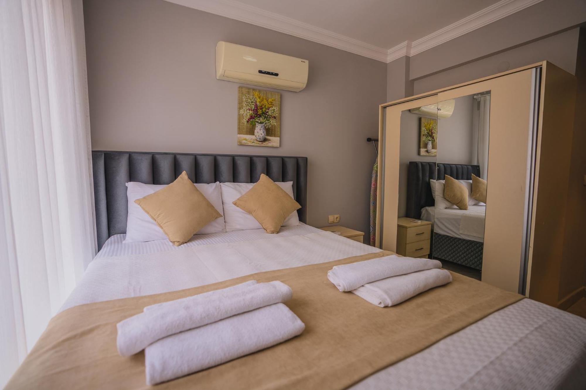 ซันเซ็ท บีช วิลลา แอนด์ อพาร์ตเมนท์ Aparthotel เฟทิเย ภายนอก รูปภาพ