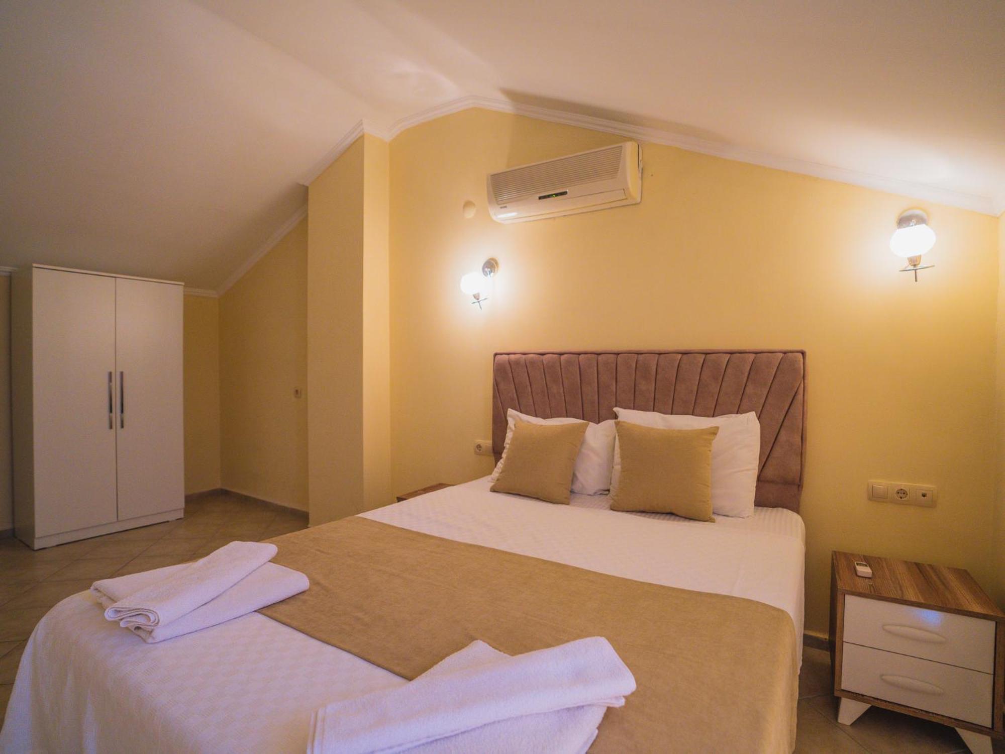 ซันเซ็ท บีช วิลลา แอนด์ อพาร์ตเมนท์ Aparthotel เฟทิเย ภายนอก รูปภาพ